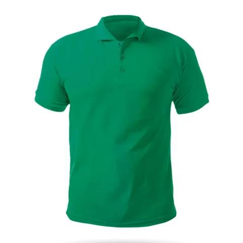 Açelya XL Polo Yaka Tişört Yeşil