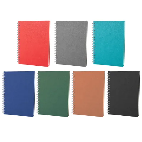 Altındağ Kareli Spiralli Tarihsiz Defter (17x24 cm)