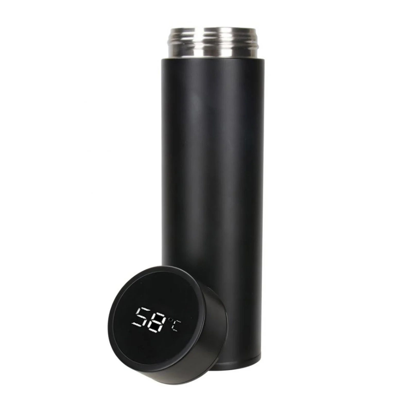 Beyşehir 500 ml Dereceli Termos Siyah