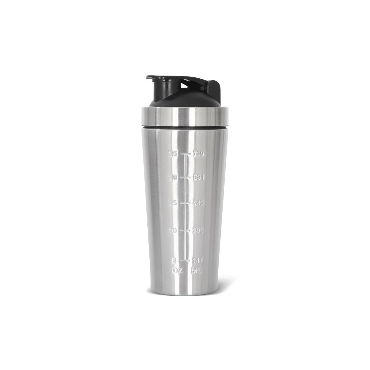 Çelik SHAKER Sporcu Suluğu Protein Shaker ve Smoothie Matarası (800 ml)