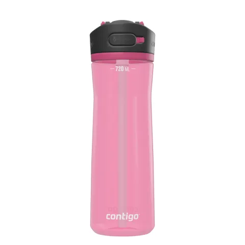 Contigo Ashland Pro Tek El Bas İç Su Matarası 720ml — Pembe