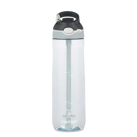 Contigo Ashland Tren Tek El Bas İç Kapaklı Su Matarası 720ml — Şeffaf