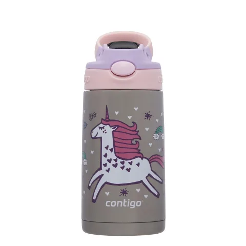 Contigo Gizmo Unicorn Çelik Çocuk Suluğu 380ml