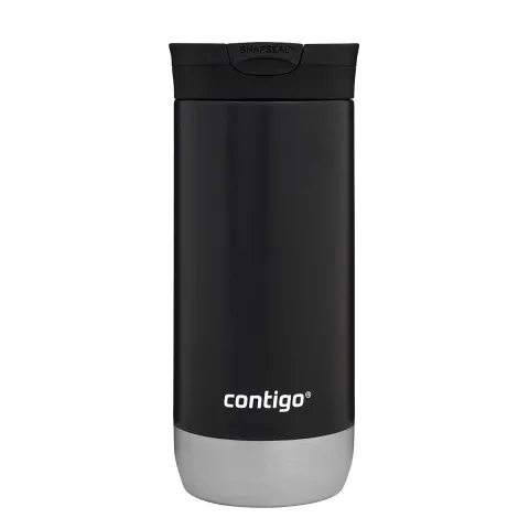 Contigo Huron Pro Snapseal Termos Bardak 470ml — Siyah