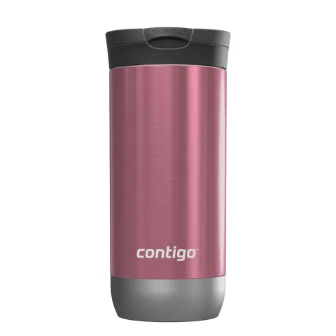 Contigo Huron Pro Snapseal Termos Bardak 470ml — Pembe