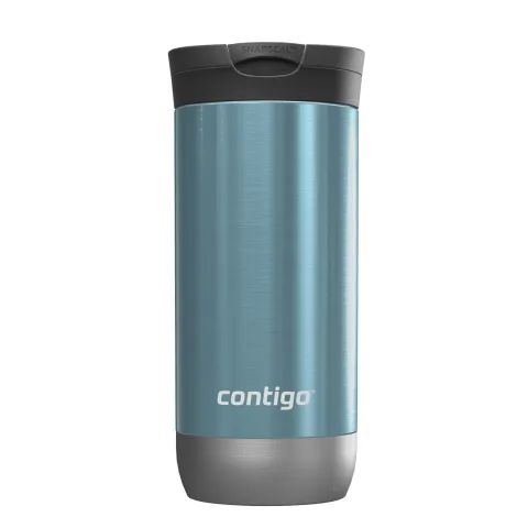 Contigo Huron Pro Snapseal Termos Bardak 470ml — Buz Mavi