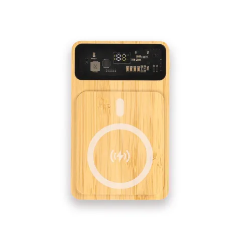 Işıklı Logo Bambu Magsafe 10000 mAh