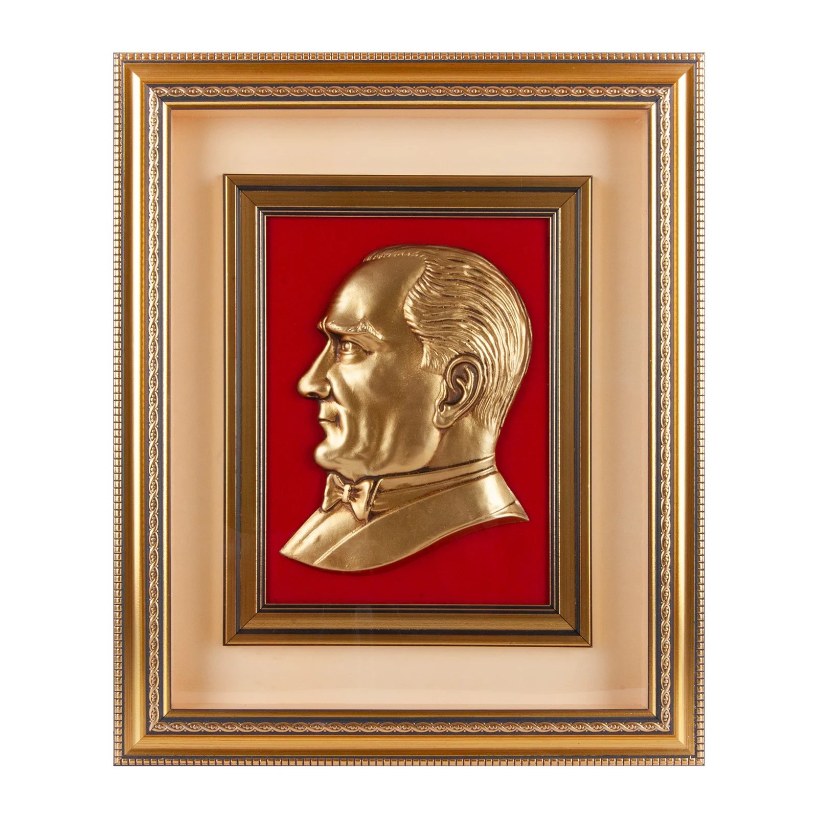 Lider Atatürk Kabartmalı Tablo
