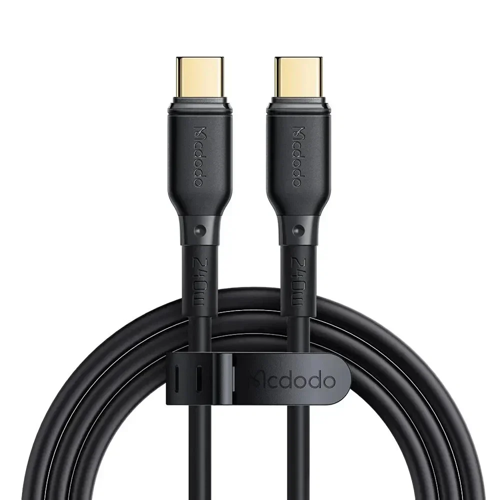 Mcdodo CA-3311 Type-c to Type-c 240w Hızlı Data Ve Şarj Kablosu 2m - Siyah