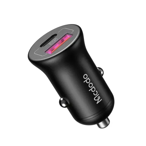 Mcdodo CC-2680 45w PD 1xusb 1xtype-c Araç Şarj Cihazı - Siyah