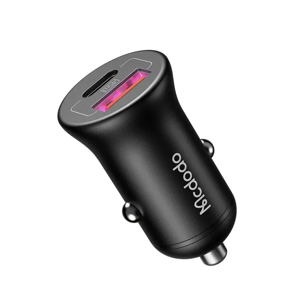 Mcdodo CC-2680 45w PD 1xusb 1xtype-c Araç Şarj Cihazı - Siyah