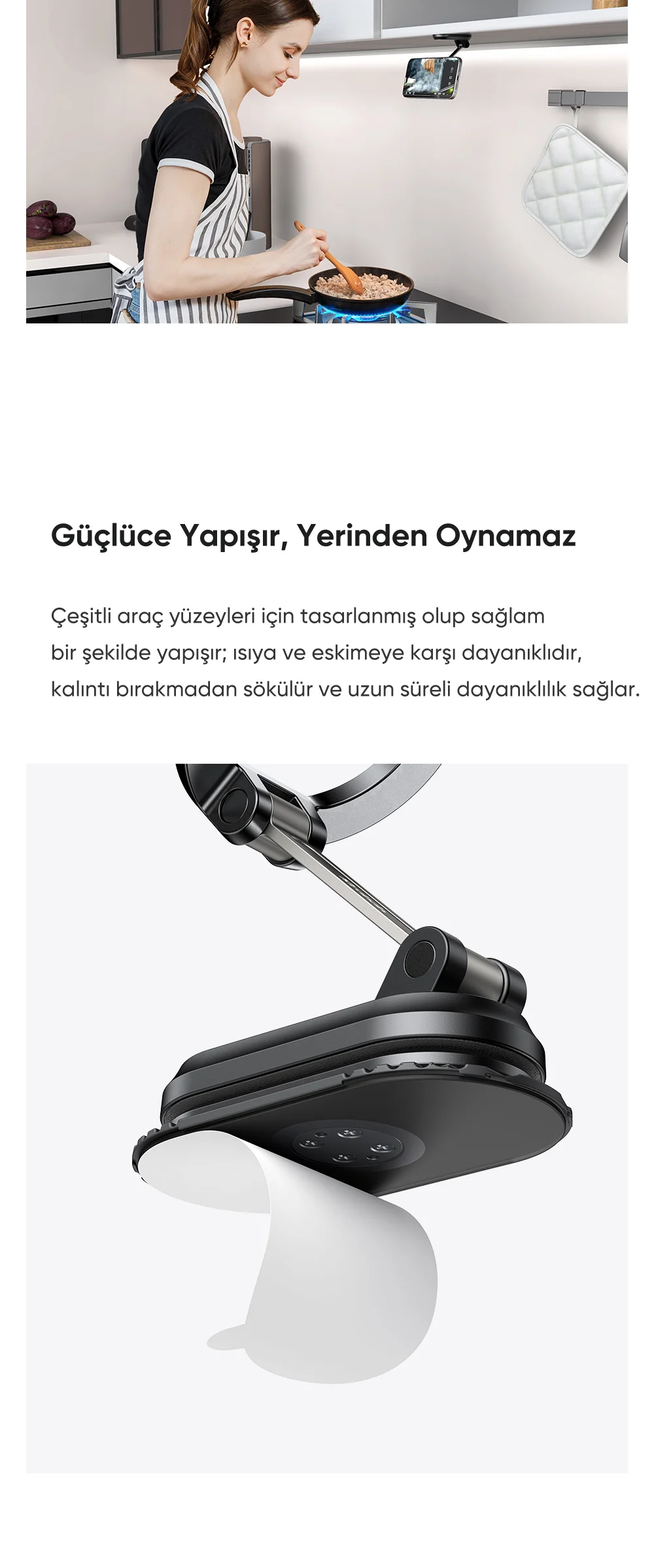 Mcdodo CM-6240 Manyetik Araç İçi Tutucu ürün afişi · bölüm 5