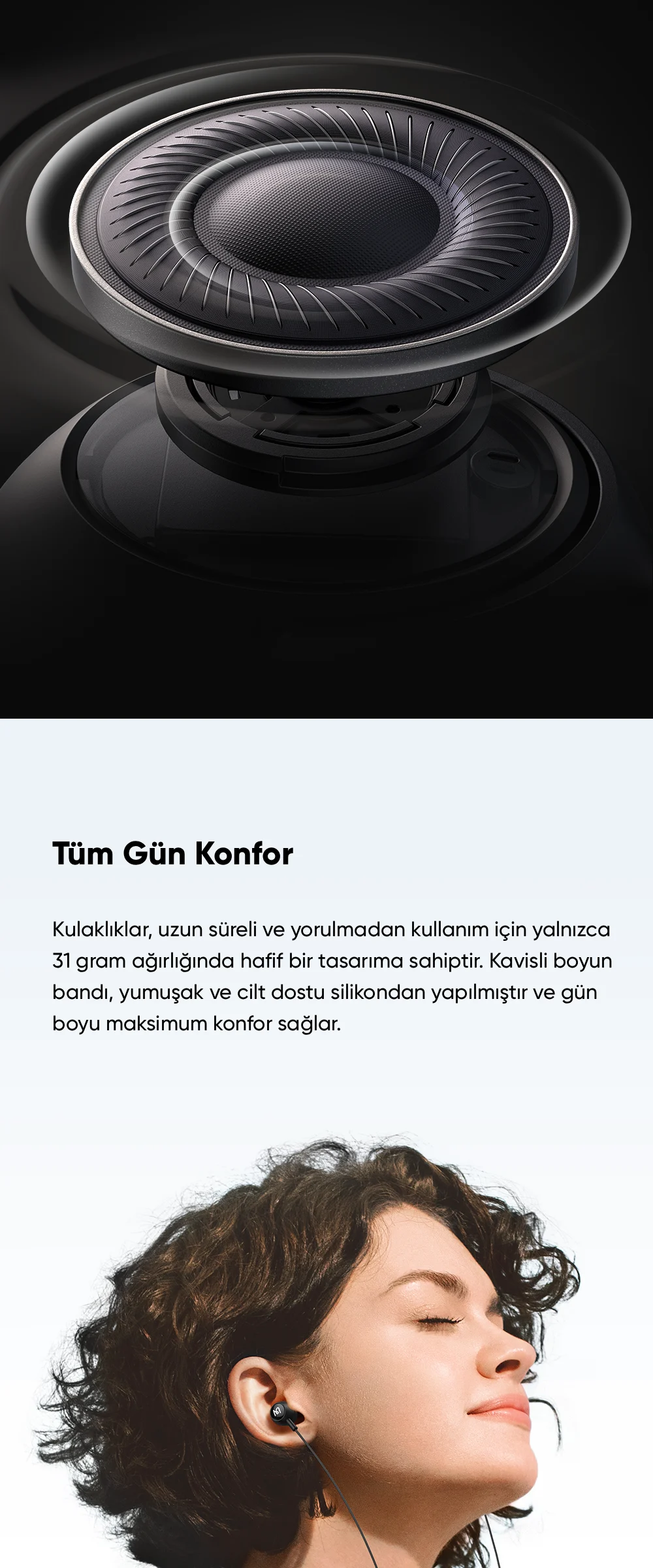 Mcdodo HP-8940 Bluetooth Boyun Askılı Kablosuz Kulaklık Siyah ürün afişi · bölüm 2