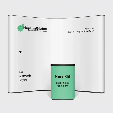 Örümcek Stand 3x3 — Display Ürünler