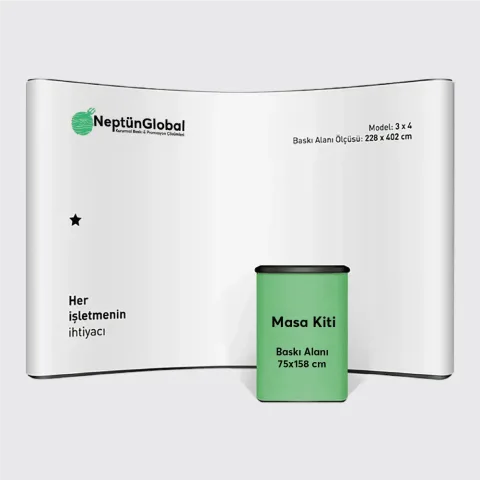 Örümcek Stand 3x4 — Display Ürünler