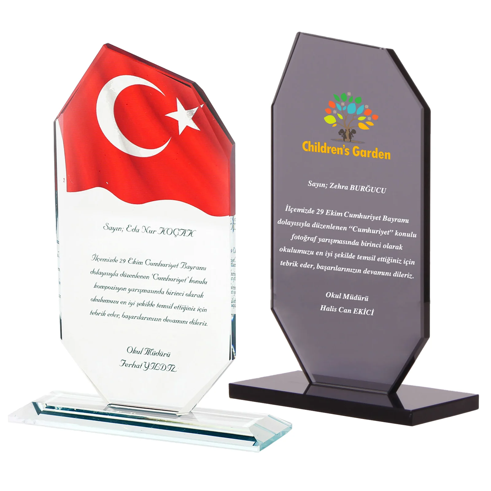 Oskay Kristal Plaket