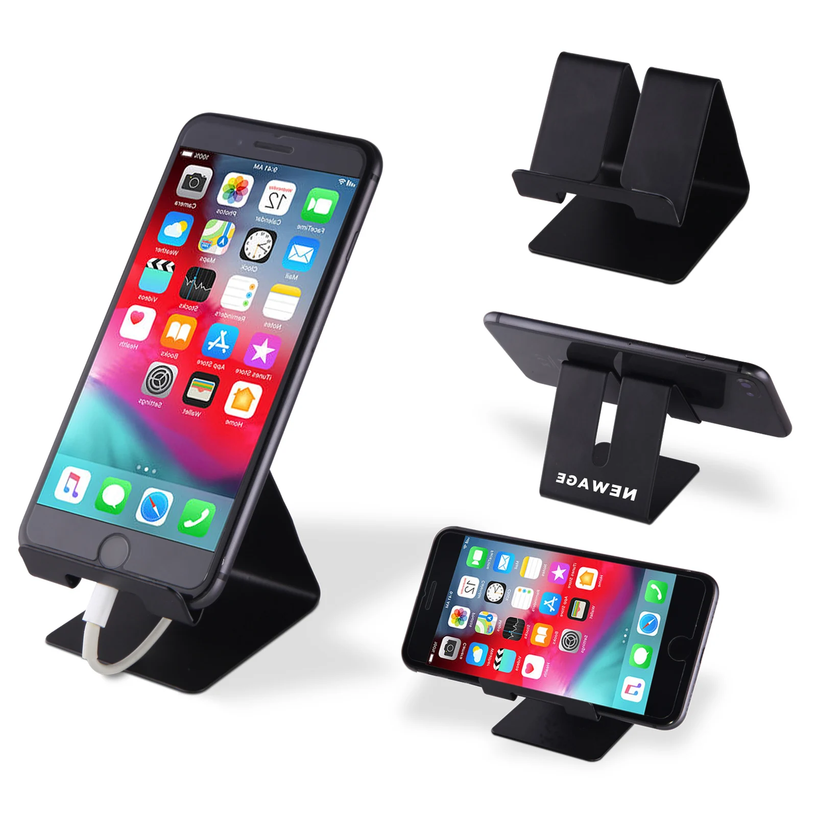 Sirayet Metal Telefon Standı Siyah