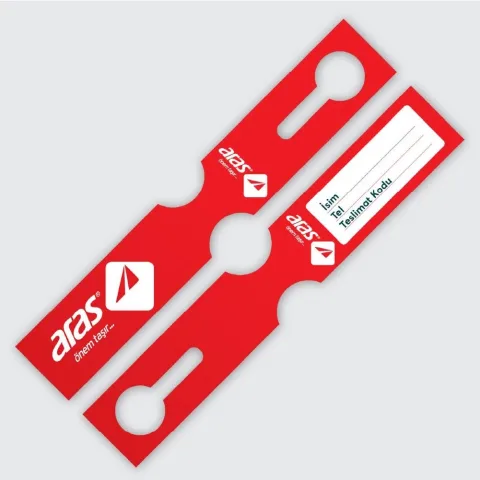 Standart PVC Bagaj Kartı — Plastik Kart