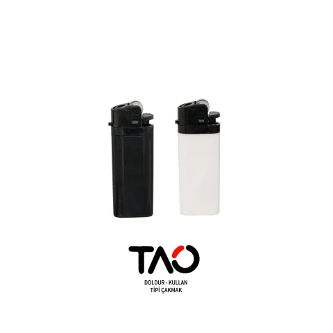 Tao Taşlı Çakmak Mini Sıboplu Promosyon Çakmak