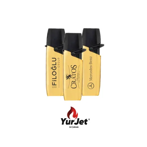 Yurjet Gold Jet Metal Çakmak