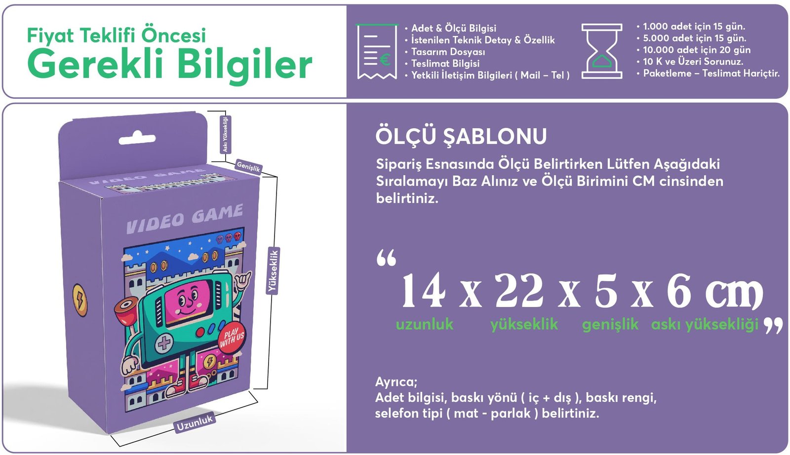 Kanca Askılı Kutu Ölçü Tarifi