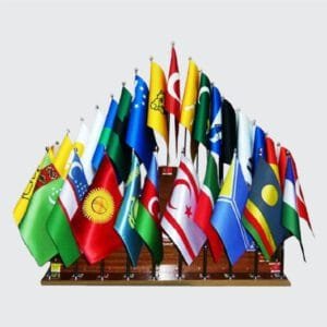 27'li Türk Devletleri Bayrak Seti ile ofisinizi, etkinliklerinizi ya da kutlamalarınızı renklendirin. Dayanıklı ve kaliteli malzemeden üretilen bayraklar, her devletin simgesini özenle taşır. Hızlı ve güvenilir alışveriş deneyimiyle, bu eşsiz bayrak setine hemen sahip olun. Tüm detaylar ve avantajlar için şimdi inceleyin!