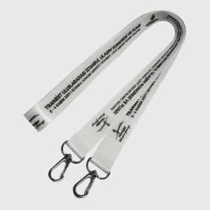 Kaliteli çift kancalı saten yaka ipi ile stilinizi tamamlayın. Özel tasarım seçenekleriyle yaka iplerinizi özelleştirin. Hemen satın alın ve hızlı teslimat avantajıyla sahip olun. Şık ve dayanıklı saten yaka ipleri ile profesyonel görünümünüzü yükseltin.