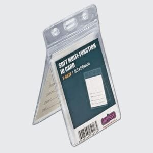 Dikey Çift Cepli PVC Kart Poşeti, kartlarınızı güvenle saklamanızı sağlar. Şık ve dayanıklı tasarımıyla iş ve günlük kullanım için ideal. Kredi kartı, kimlik ve daha fazlasını düzenli tutun. Bu özel PVC kart poşeti, pratik ve uzun ömürlü bir kullanım sunar. Hemen sipariş verin ve kartlarınızı güvenle saklayın.