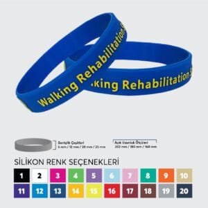 Kabartma Boyalı Silikon Bilekliklerimizle tarzınızı yansıtın! Yüksek kaliteli malzemelerden üretilen silikon bileklikler, dayanıklı ve şık tasarımlarıyla dikkat çeker. Birbirinden farklı renk ve desen seçenekleriyle her zevke hitap eden ürünlerimizi keşfedin. Ayrıcalıklı fırsatlarla şimdi sipariş verin ve tarzınızı tamamlayın. Kendi stilinizi yaratın!