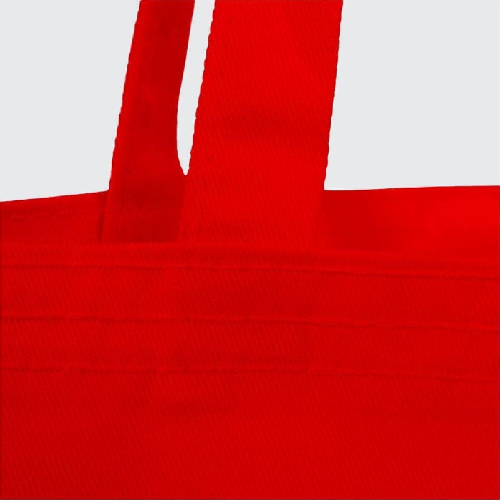 0 Pamuk Gabardin Bez Çanta Kırmızı Renk - 35x40 cm (Kopya) (1)