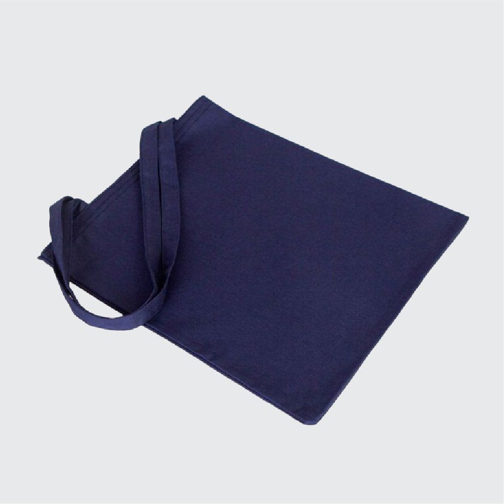 0 Pamuk Gabardin Bez Çanta Lacivert Renk - 35x40 cm (2)