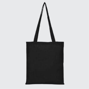 0 Pamuk Hambez Kumaş Siyah Bez Çanta – 35x40 cm (4)