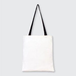 0 Pamuk Hambez Kumaş Siyah Kulplu Bez Çanta – 35x40 cm (2)