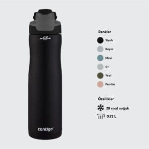 Promosyon Contigo ChillAutoseal Soğuk Su Termosu 720ML - 6 Renk (4)